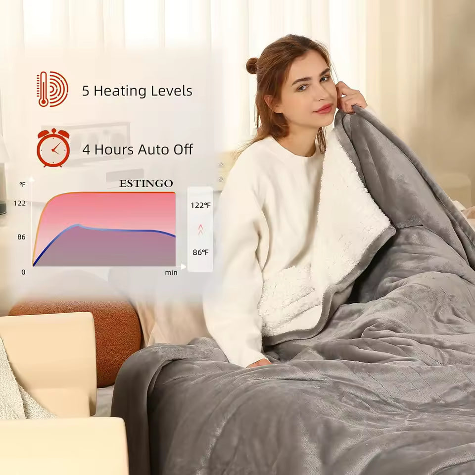 Aurora® Wearable Electric Heated Blanket