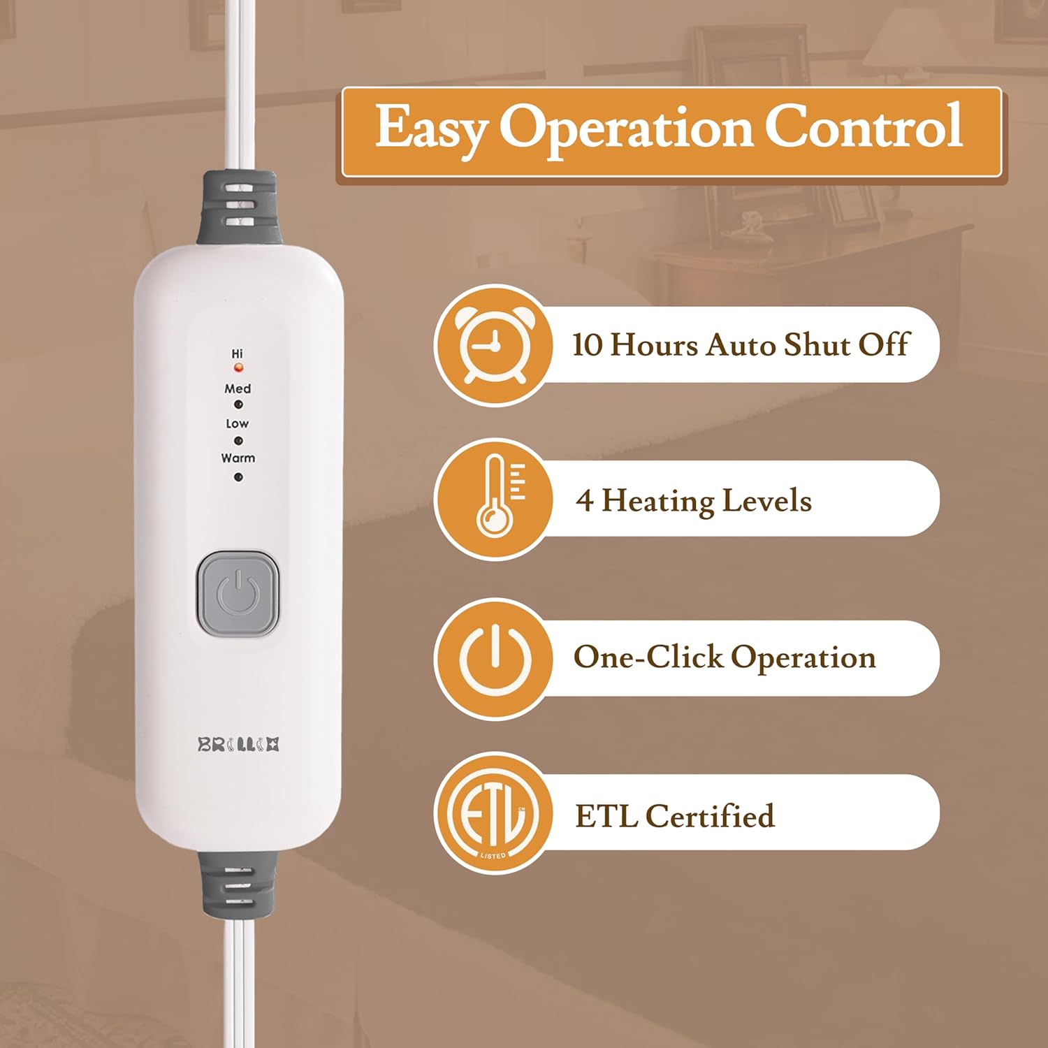 Aurora® Wearable Electric Heated Blanket